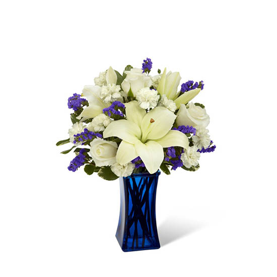 The FTD Beyond Blue Bouquet